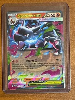 Phantasmal Flames Mega Charizard X ex 013/094 Holo Double Rare Pokemon TCG - Image 1