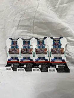 Pokemon TCG Paradox Rift Sleeved Booster Pack Set - 4 PACKS - Image 2