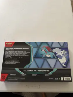 Pokemon TCG Salamence ex & Reshiram ex Premium Collection Box Shipping Oct 10 - Image 2