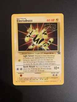 Pokemon TCG Electabuzz #2 WB Kids Stamped Black Star Promo Vintage WotC - Image 1
