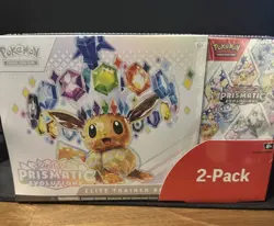 Pokemon TCG Prismatic Evolutions Costco Bundle ETB + Booster Bundle New & Sealed - Image 2