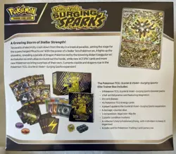 Pokemon Scarlet and Violet SURGING SPARKS Elite Trainer Box FACTORY SEALED ETB - Image 2