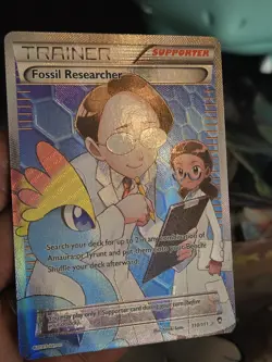 "Fossil Researcher" 110/111 Furious Fists Ultra Rare Pokemon TCG VLP - Image 4