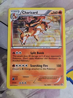Charizard 19/113 Legendary Treasures Holo Rare Pokemon TCG VLP - Image 1