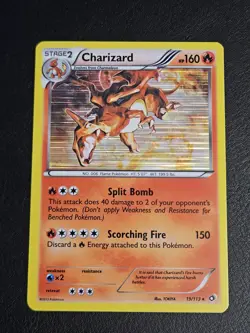 Charizard 19/113 Legendary Treasures Holo Rare Pokemon TCG VLP - Image 2