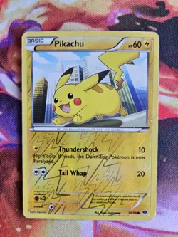 Pokemon - Pikachu - 39/99 - Reverse Holo - Next Destinies - DMG - Image 1