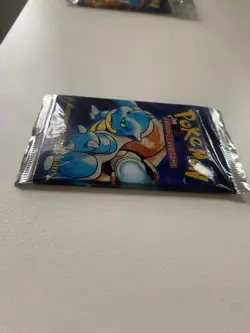 Pokemon Base Set Booster Pack 1999 Factory Sealed Brand New - Blastoise Artwork - Image 2