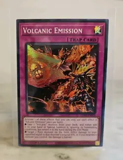 Yu-Gi-Oh! TCG: Volcanic Emission LD10-EN023 Super Rare - NM Condition - Image 1