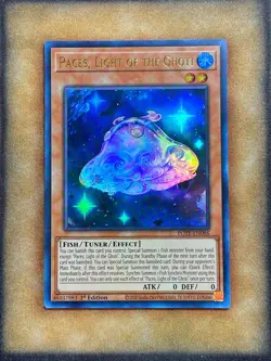 Yugioh Paces, Light of the Ghoti POTE-EN086 Ultra Rare 1st Ed NM - Image 1