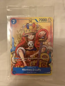 *Sealed*Monkey.D.Luffy (Convention Promo 2024) P-043 One Piece Promotion Cards - Image 1