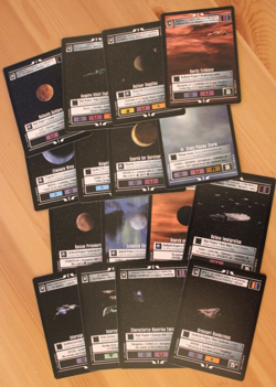 Star Trek CCG - Deep Space Nine - 16 card starter set - Image 1
