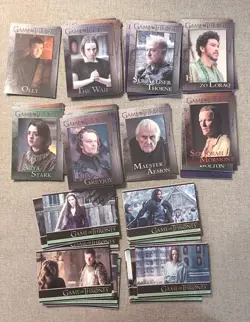 Game of Thrones 2016 Trading Cards Large Bundle Of 98 Cards - See Photos - Image 1