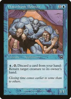Waterfront Bouncer 114 MTG NM Mercadian Masques - Image 1