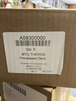 Set of 5 MTG Magic the Gathering THEROS 2013 PreRelease Kits SEALED - Image 1
