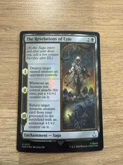 ???? MTG Foil - The Revelations of Ezio #0031 - Assassin’s Creed ACR Saga NM - Image 1
