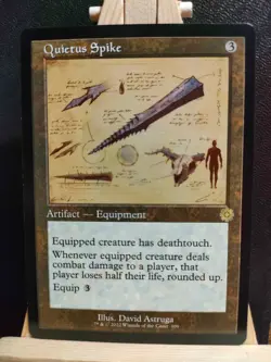 Quietus Spike - Brothers' War Retro Artifacts - Rare - NM (see pics) MTG - Image 1