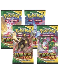 Pokemon TCG Evolving Skies Booster Pack SWSH English Factory Sealed - Random Art 820650808777 - Image 1