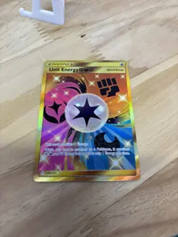 Pokemon Card Unit Energy FDF Forbidden Light 146/131 Gold Secret Rare 2018 LP - Image 1