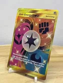 Pokemon Card Unit Energy FDF Forbidden Light 146/131 Gold Secret Rare 2018 LP - Image 5