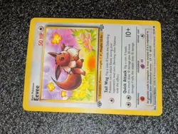 Pokemon TCG Eevee Jungle Card 51/64 Regular Common 1st Edition - Image 1