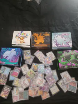 5 Open Pokemon EBT Boxes With Bulk Cards and Some Hits - Image 2