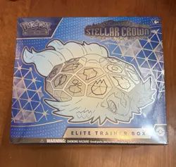 Pokemon TCG - Stellar Crown Elite Trainer Box - Image 1