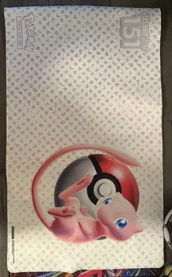 Pokemon 151 UPC Playmat Mew Play Mat Ultra Premium Collection UPC Pre-Owned - Image 1