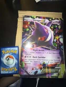 Pokemon Gengar EX 34/119 JUMBO Promo Card FULL ART - NM - Image 1
