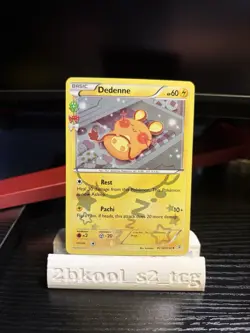 Dedenne RC10/RC32 Holo Generations Radiant Collection Pokemon Card - Image 1