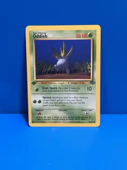Pokemon Jungle 1st Edition Oddish 58/64 - Image 1