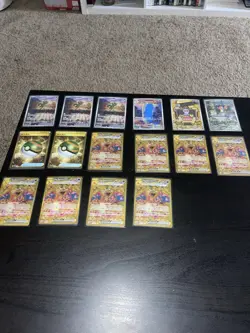 Pokemon Card Lot Full Arts - Image 1
