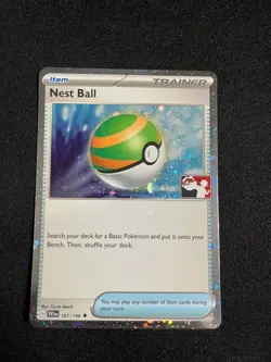 Nest Ball 181/198 Cosmos Holo Play! Prize Pack Series Pokemon TCG NM Multiple - Image 1