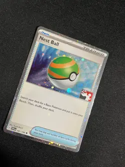 Nest Ball 181/198 Cosmos Holo Play! Prize Pack Series Pokemon TCG NM Multiple - Image 2