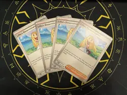 4x Lillie's Determination 119/132 Mega Evolution - Pokemon TCG - playset - Image 1