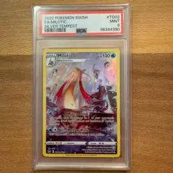 PSA 9 Milotic #TG02 2022 Pokemon Sword & Shield Silver Tempest - Image 1