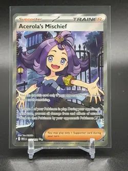 Acerola's Mischief 165/132 Pokemon Mega Evolution Full Art - Image 1