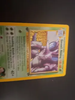 Pokemon TCG Gym Challenge Giovanni’s Nidoking 1ST EDITION HOLO RARE! *NM* 7/132 - Image 4