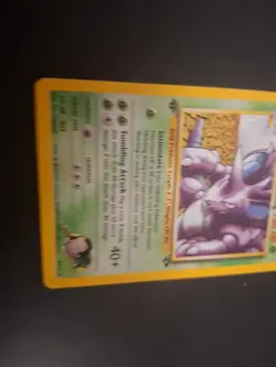 Pokemon TCG Gym Challenge Giovanni’s Nidoking 1ST EDITION HOLO RARE! *NM* 7/132 - Image 5