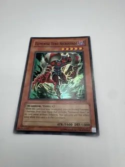 Elemental Hero Necroshade - GX1-EN001 - Super Rare Yugioh Card - Image 2