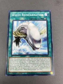 Yu-Gi-Oh! White Reincarnation PHNI-EN058 - Phantom Nightmare 1st Edition Common - Image 1