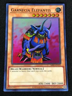 YUGIOH GARNECIA ELEFANTIS MRD-EN125 SUPER (NM) - Image 1