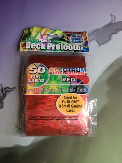 Yu-Gi-Oh! Ultra Pro SPECTRUM Deck Protector Sleeves RED NEW SEALED - Image 1