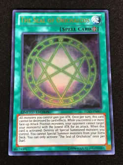 Yugioh The Seal of Orichalcos LC03-EN001 Ultra (NM) - Image 1