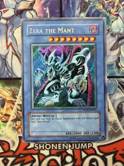 Yugioh Zera The Mant Premium Pack Secret Rare PP01-EN011 Konami 2007- VLP - Image 1