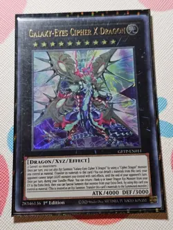 Galaxy-Eyes Cipher X Dragon GFTP-EN011 Ghosts from the Past 1st Edition - Image 1