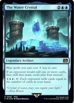 The Water Crystal FOIL Final Fantasy Magic MTG NM - Image 1
