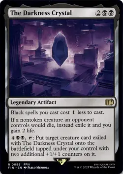 The Darkness Crystal Final Fantasy Magic MTG NM - Image 1