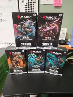 MTG Magic Tarkir: Dragonstorm Commander Deck Set of 5 Commander Decks SEALED!! - Image 1