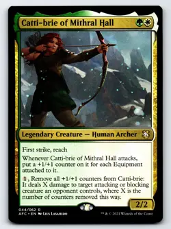 Catti-brie of Mithral Hall R Commander: Adventures in the Forgotten Realms # 44 - Image 1