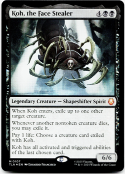 Koh, the Face Stealer (FOIL) - [Avatar: The Last Airbender] MTG Magic ?? - Image 3